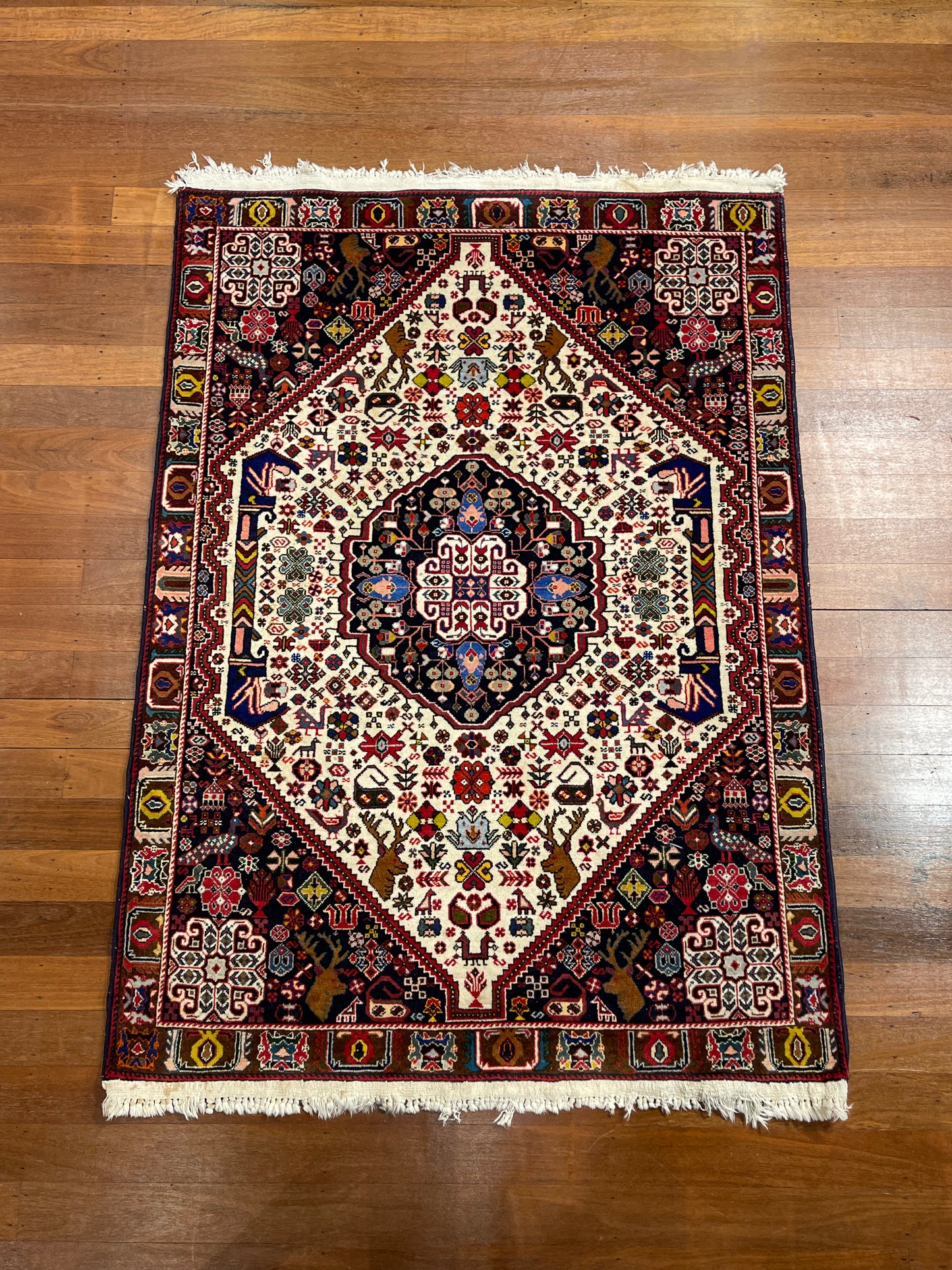 Vintage Persian Wool Rug - 1.56m x 1.14m